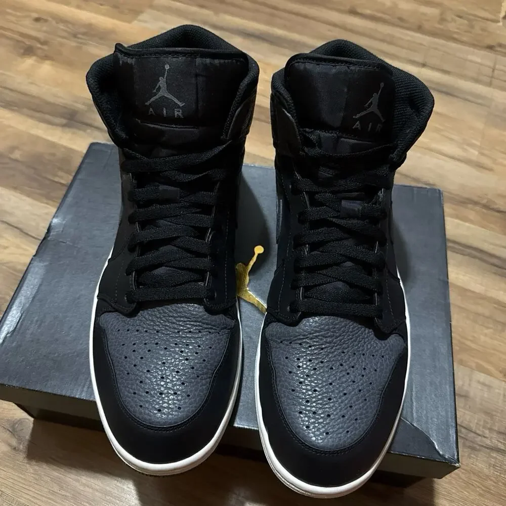 2017 Air Jordan 1 Mid Dark Grey